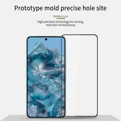 For Google Pixel 9 Pro PINWUYO 9H 3D Full Screen Explosion-proof Tempered Glass Film(Black) - Google Tempered Glass by PINWUYO | Online Shopping South Africa | PMC Jewellery | Buy Now Pay Later Mobicred