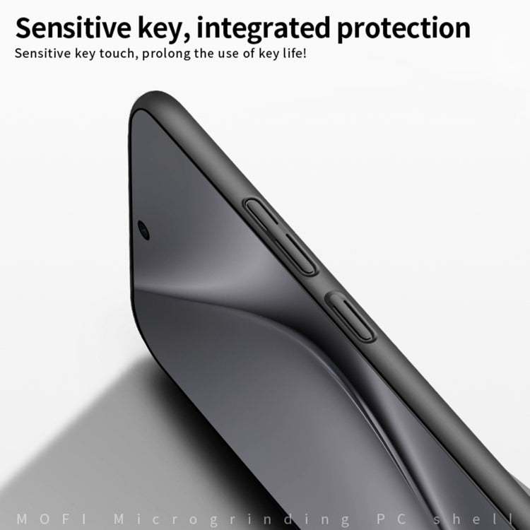 For Huawei Pura 70 Pro MOFI Micro-Frosted PC Ultra-thin Hard Phone Case(Black) - free shipping - PMC Jewellery - Order now!