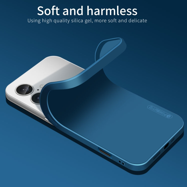 For iPhone 16 PINWUYO Sense Series Liquid Silicone TPU Phone Case(Green) - iPhone 16 Cases by PINWUYO | Online Shopping South Africa | PMC TechLife | Buy Now Pay Later Mobicred