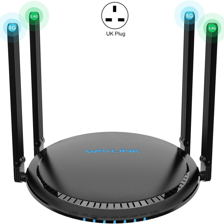 WAVLINK WN531MX3 Wider Coverage AX3000 WiFi 6 Wireless Routers Dual Band Wireless Repeater, Plug:UK Plug - Wireless Routers by PMC Jewellery | Online Shopping South Africa | PMC Jewellery | Buy Now Pay Later Mobicred