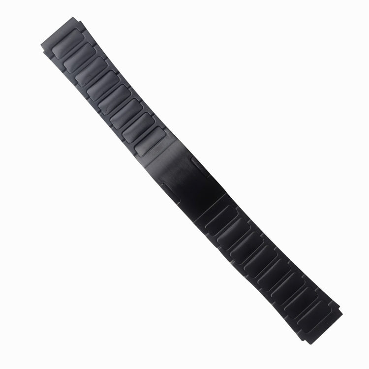 For Garmin Venu 3 22mm I-Shaped Titanium Alloy Watch Band(Black) - Watch Bands by PMC TechLife | Online Shopping South Africa | PMC TechLife