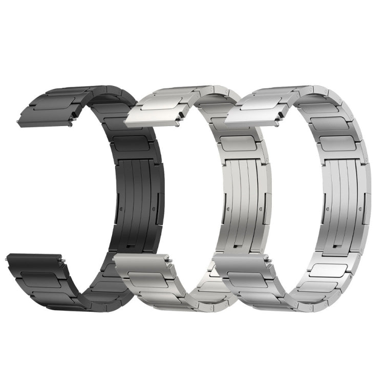For Garmin Venu 2 22mm I-Shaped Titanium Alloy Watch Band(Sliver) - free shipping - PMC TechLife - Order now!
