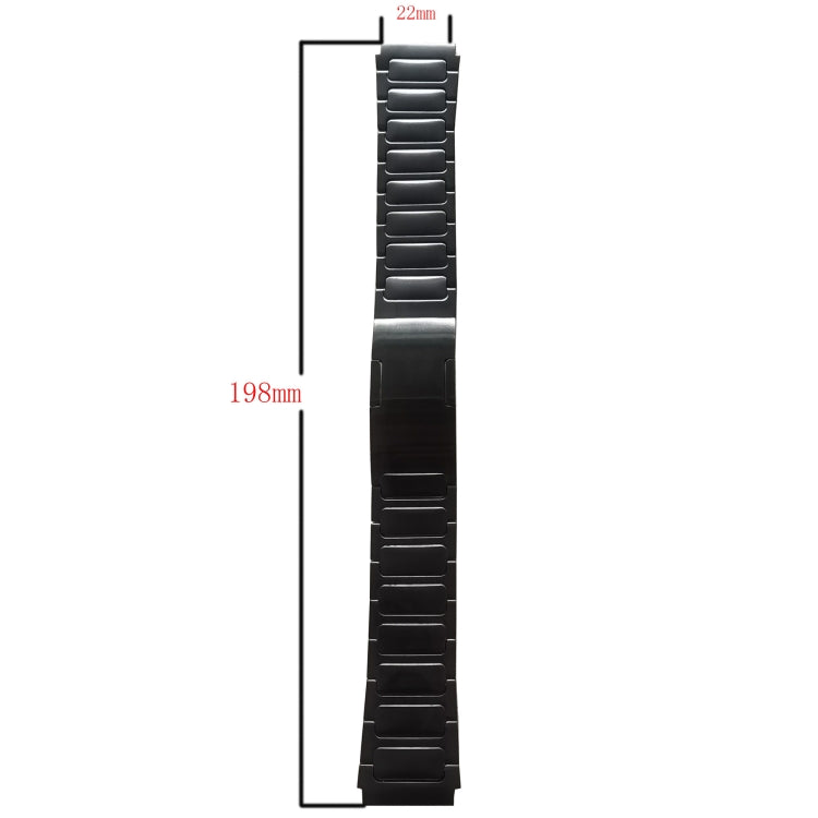 For Huawei Watch 3 Pro 22mm I-Shaped Titanium Alloy Watch Band(Sliver) - Watch Bands by PMC TechLife | Online Shopping South Africa | PMC TechLife