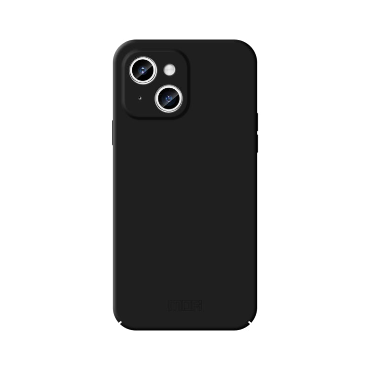 For iPhone 15 MOFI Qin Series Skin Feel All-inclusive PC Phone Case(Black) - free shipping - PMC TechLife - Order now!