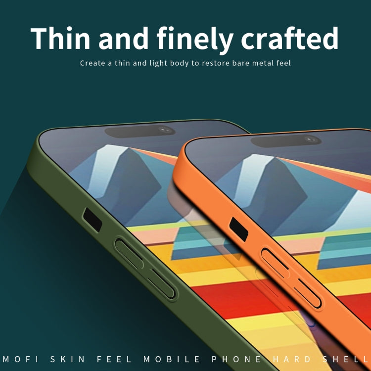 For iPhone 14 Pro MOFI Qin Series Skin Feel All-inclusive PC Phone Case(Gray) - iPhone 14 Pro Cases by MOFI | Online Shopping South Africa | PMC TechLife | Buy Now Pay Later Mobicred