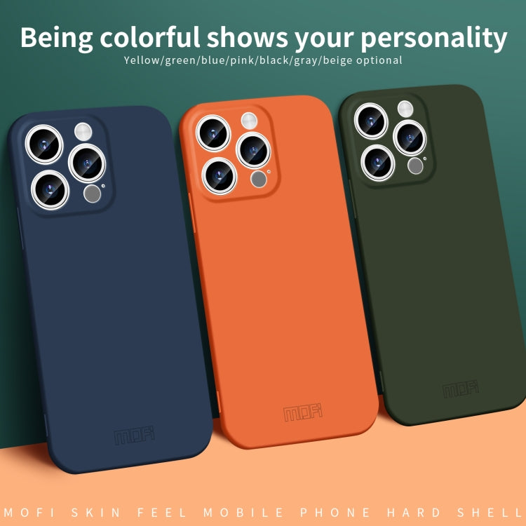 For iPhone 14 Pro MOFI Qin Series Skin Feel All-inclusive PC Phone Case(Gray) - iPhone 14 Pro Cases by MOFI | Online Shopping South Africa | PMC TechLife | Buy Now Pay Later Mobicred
