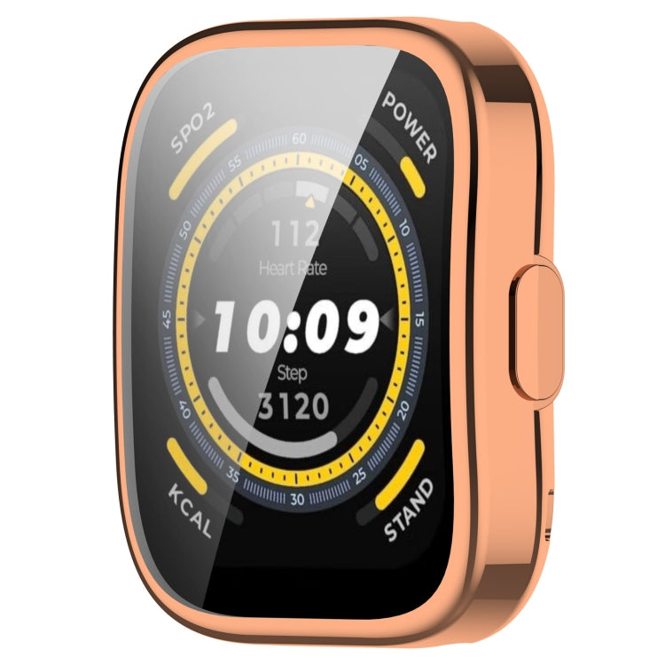 For Amazfit Bip 5 All-Inclusive TPU Protective Case(Rose Gold) - Watch Cases by PMC Jewellery | Online Shopping South Africa | PMC Jewellery