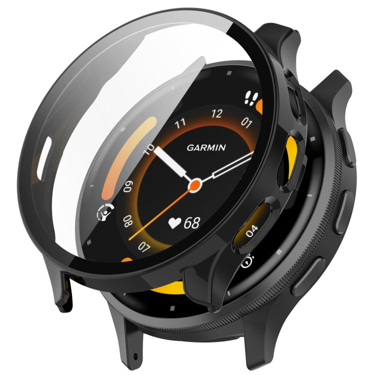 For Garmin Venu 3 PC + Tempered Film Integrated Watch Protective Case(Black) - free shipping - PMC TechLife - Order now!