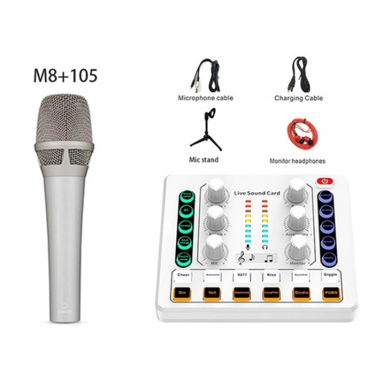 BM800 Live Sound Card with Condenser Microphone Kit(Black) - Live Sound Effects Processors by PMC Jewellery | Online Shopping South Africa | PMC Jewellery | Buy Now Pay Later Mobicred