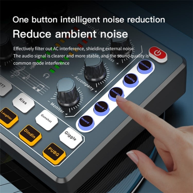 BM800 Live Sound Card with Condenser Microphone Kit(Black) - Live Sound Effects Processors by PMC TechLife | Online Shopping South Africa | PMC TechLife | Buy Now Pay Later Mobicred