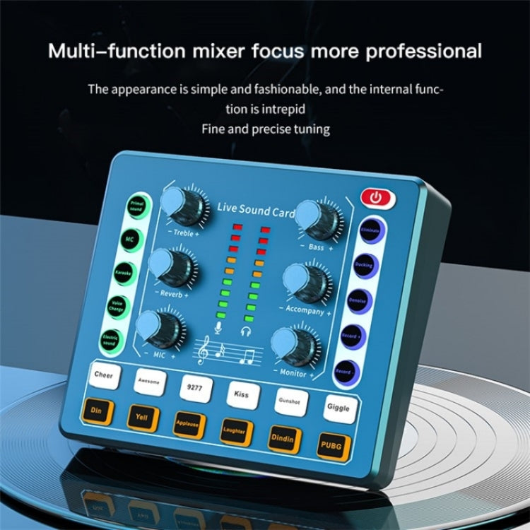 BM800 Live Sound Card with Condenser Microphone Kit(Black) - Live Sound Effects Processors by PMC TechLife | Online Shopping South Africa | PMC TechLife | Buy Now Pay Later Mobicred