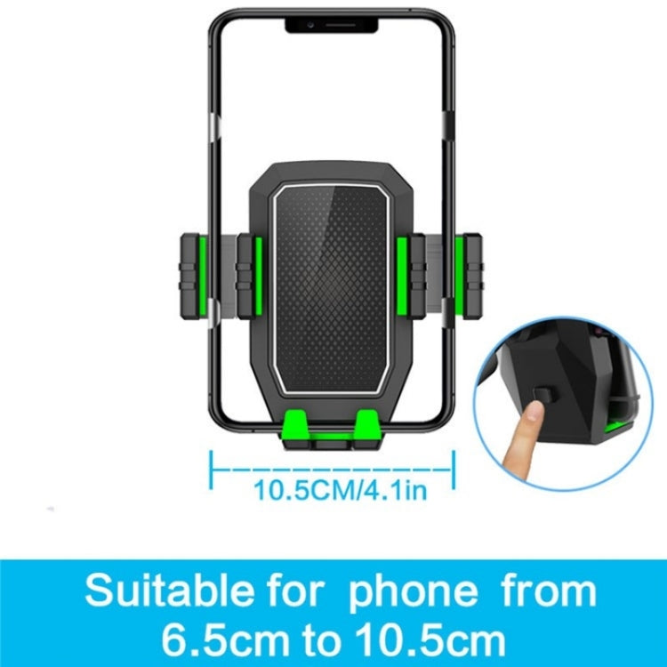 D04 Wth 2 Coffee Cup Car Cup Holder Adjustable Rotating Cell Phone Car Mount Holder(Grey) - Car Drink Holders by PMC TechLife | Online Shopping South Africa | PMC TechLife | Buy Now Pay Later Mobicred