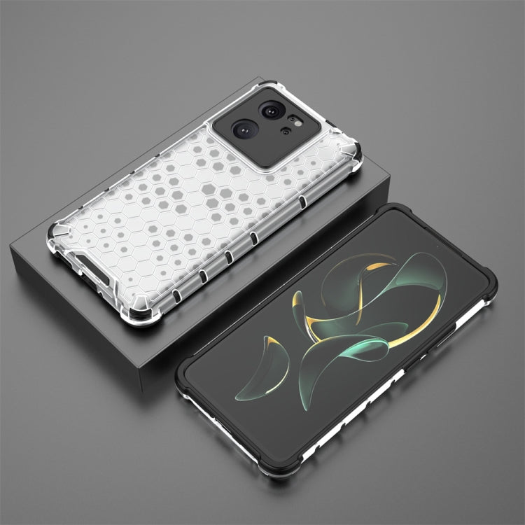 For Redmi K60 Ultra Shockproof Honeycomb Phone Case(White) - Redmi K60 Ultra Cases by PMC TechLife | Online Shopping South Africa | PMC TechLife