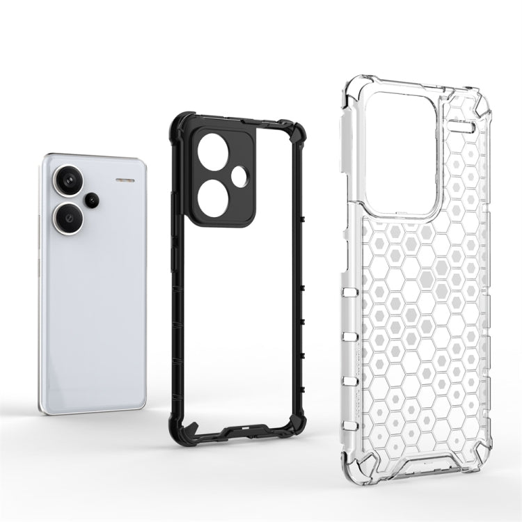 For Redmi Note 13 Pro+ Shockproof Honeycomb Phone Case(White) - Note 13 Pro+ Cases by PMC TechLife | Online Shopping South Africa | PMC TechLife