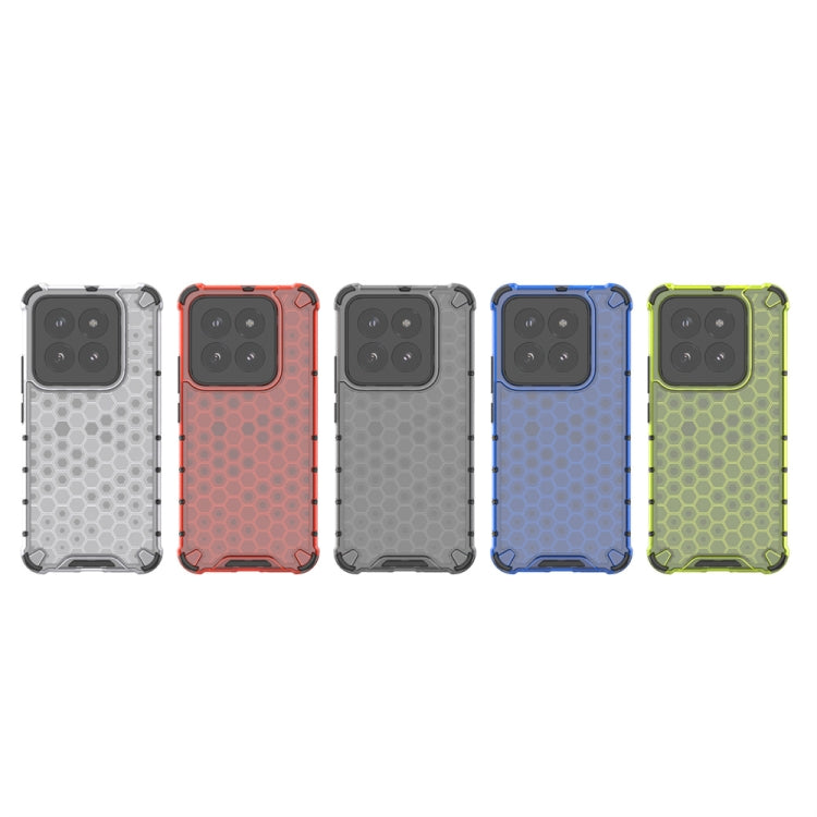 For Xiaomi 14 Pro Shockproof Honeycomb Phone Case(White) - 14 Pro Cases by PMC TechLife | Online Shopping South Africa | PMC TechLife | Buy Now Pay Later Mobicred