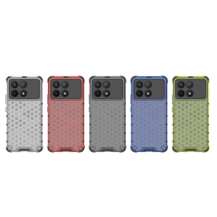 For Redmi K70 Pro Shockproof Honeycomb Phone Case(White) - K70 Pro Cases by PMC TechLife | Online Shopping South Africa | PMC TechLife | Buy Now Pay Later Mobicred