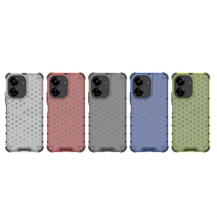 For  Redmi 13C 4G Shockproof Honeycomb Phone Case(Blue) - Xiaomi Cases by PMC TechLife | Online Shopping South Africa | PMC TechLife | Buy Now Pay Later Mobicred