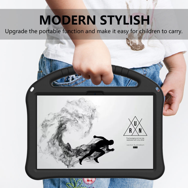For Lenovo Tab M10 5G 2023 EVA Shockproof Tablet Case with Holder(Black) - free shipping - PMC TechLife - Order now!