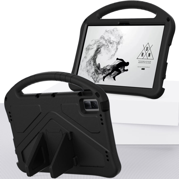 For Lenovo Tab M10 5G 2023 EVA Shockproof Tablet Case with Holder(Black) - free shipping - PMC TechLife - Order now!