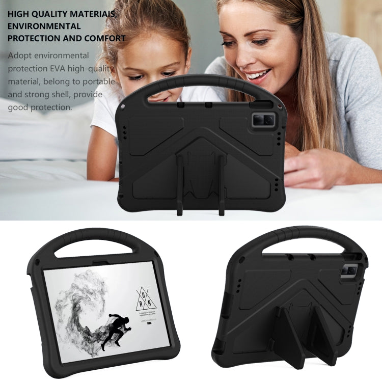 For Lenovo Tab M10 5G 2023 EVA Shockproof Tablet Case with Holder(Black) - free shipping - PMC TechLife - Order now!