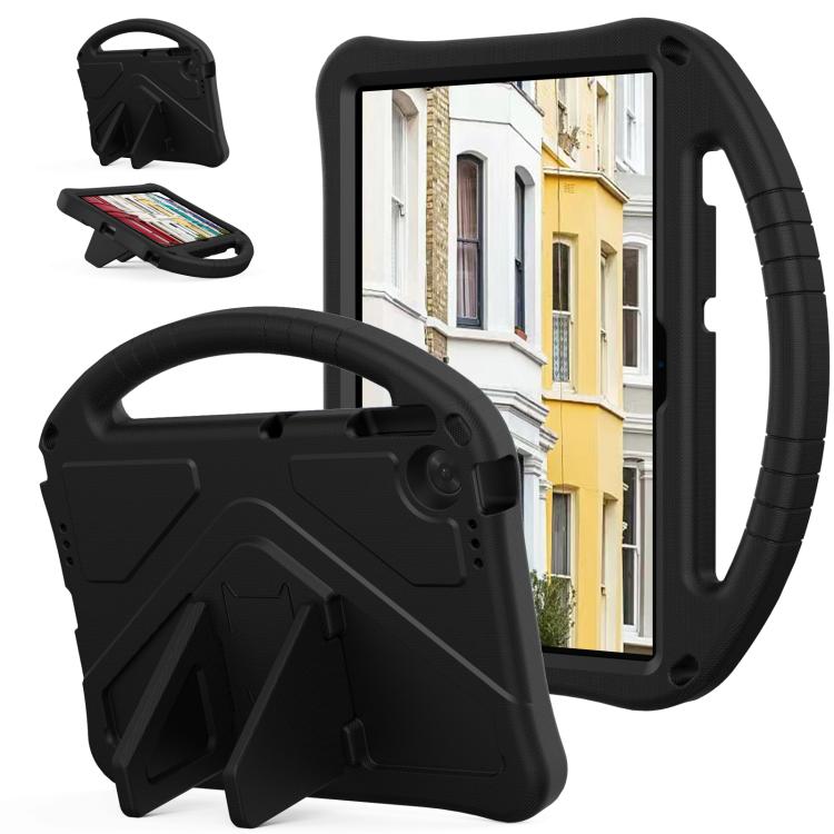 For Lenovo Tab TB-311 / WiFi 10.1 2025 EVA Shockproof Tablet Case with Holder(Black) - Lenovo by PMC TechLife | Online Shopping South Africa | PMC TechLife | Buy Now Pay Later Mobicred
