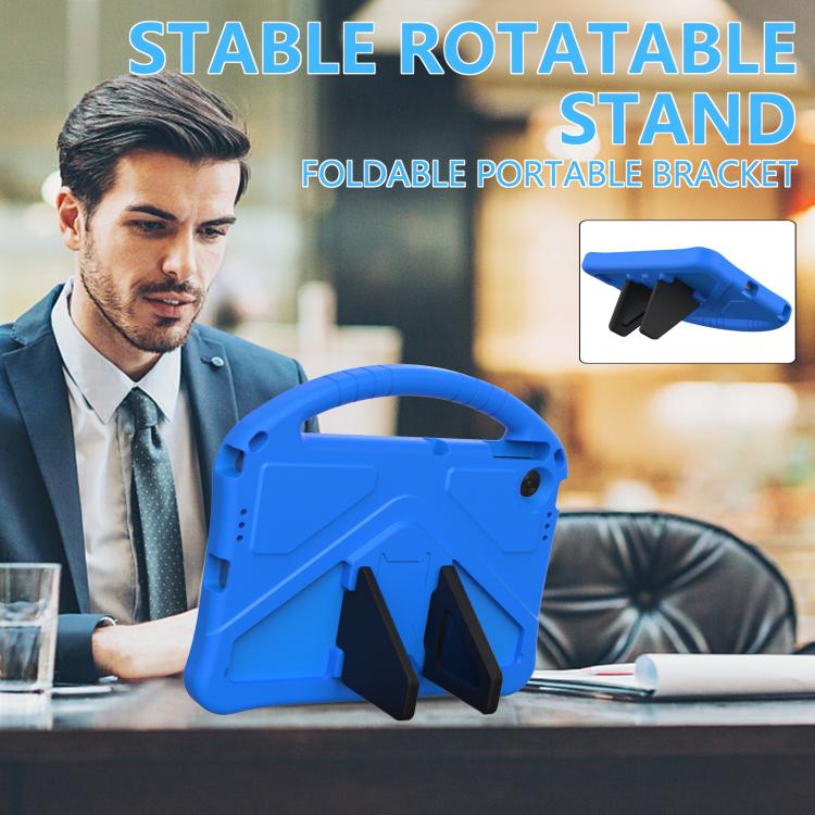 For Lenovo Tab TB-311 / WIFI 10.1 2025 EVA Shockproof Tablet Case with Holder(Blue) - Lenovo by PMC TechLife | Online Shopping South Africa | PMC TechLife | Buy Now Pay Later Mobicred