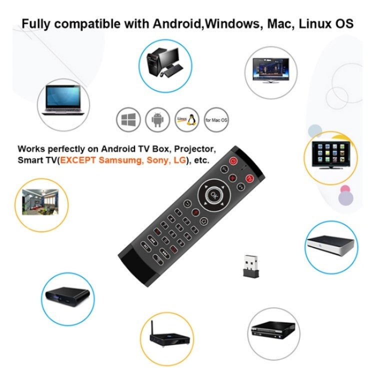 T1-PRO-TV With Microphone Android TV Box 2-Key IR Function Air Mouse Smart Remote Control - TV by PMC TechLife | Online Shopping South Africa | PMC TechLife | Buy Now Pay Later Mobicred