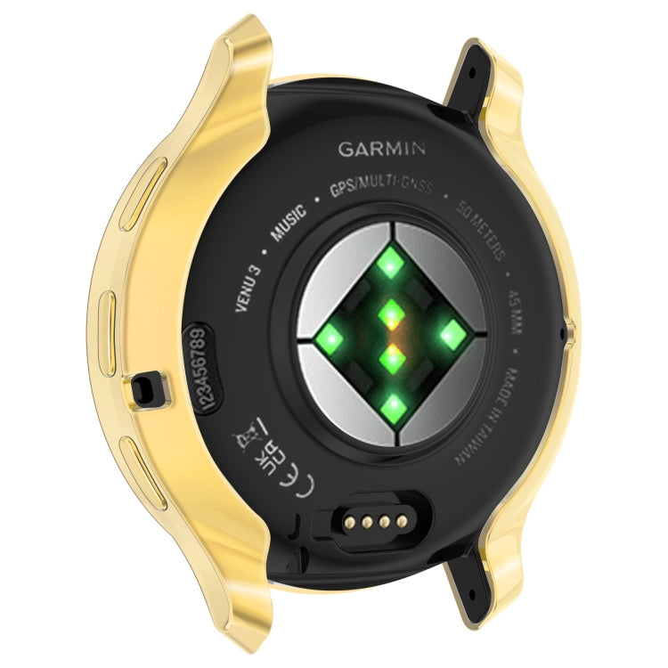 For Garmin Venu 3S TPU All-Inclusive Watch Protective Case(Black) - Watch Cases by PMC TechLife | Online Shopping South Africa | PMC TechLife