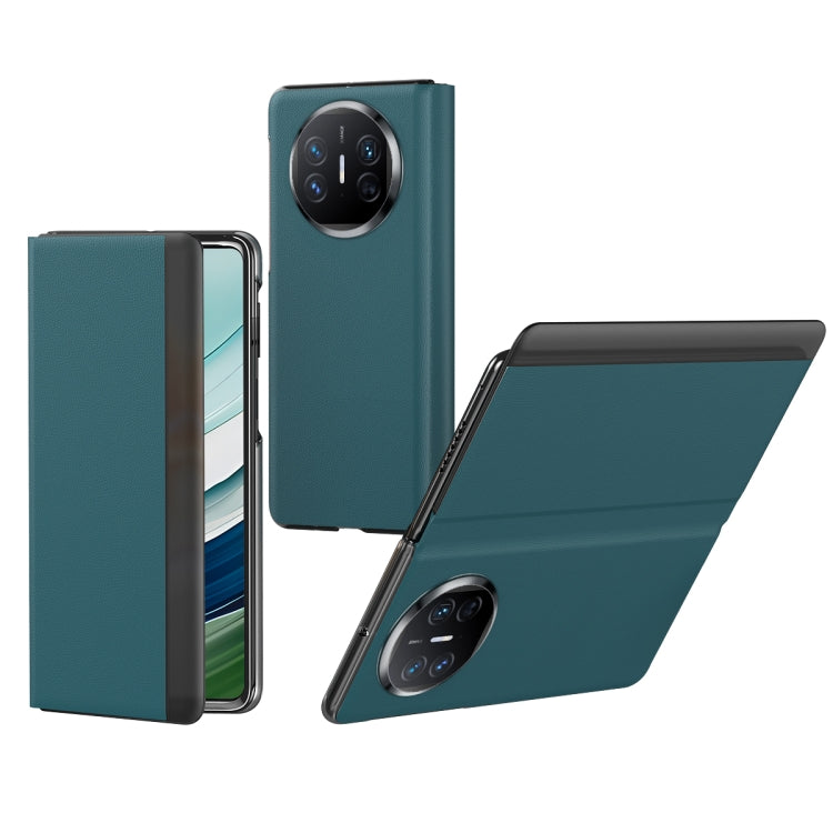 For Huawei Mate X5 Side Window All-inclusive Shockproof Phone Case(Indigo) - Huawei Cases by PMC TechLife | Online Shopping South Africa | PMC TechLife | Buy Now Pay Later Mobicred