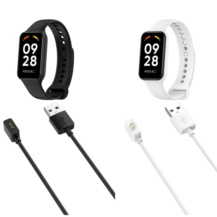 For Xiaomi Smart Band 8 Active Smart Watch Charging Cable, Length:1m(Black) - Charger by PMC Jewellery | Online Shopping South Africa | PMC Jewellery | Buy Now Pay Later Mobicred