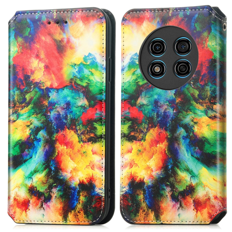 For Ulefone Note 15 CaseNeo Colorful Magnetic Leather Phone Case(Colorful Cloud) - Ulefone Cases by PMC Jewellery | Online Shopping South Africa | PMC Jewellery | Buy Now Pay Later Mobicred