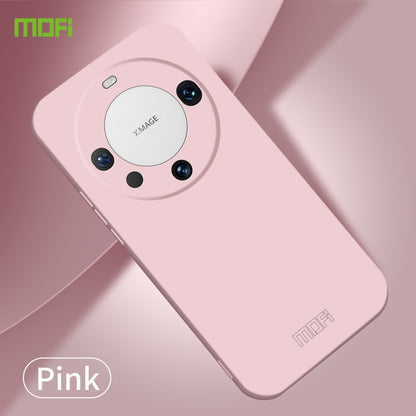 For Huawei Mate 60 Pro MOFI Qin Series Skin Feel All-inclusive PC Phone Case(Pink) - Huawei Cases by MOFI | Online Shopping South Africa | PMC Jewellery