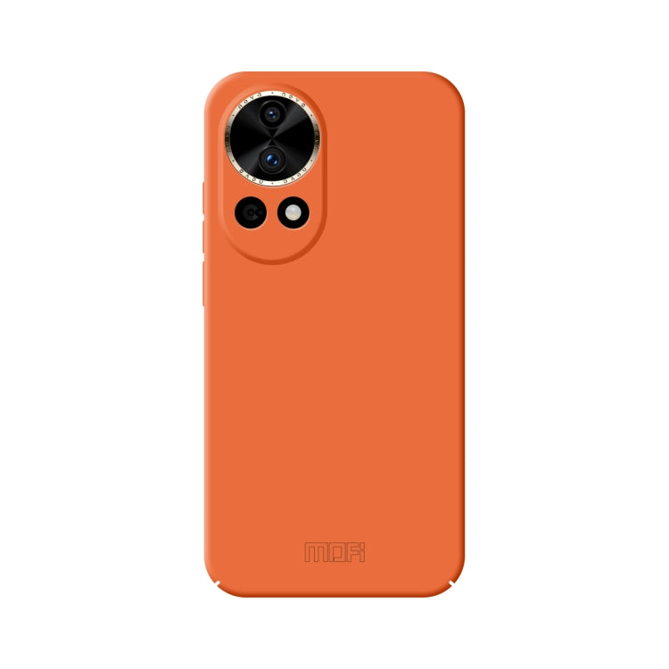 For Huawei nova 12 MOFI Qin Series Skin Feel All-inclusive PC Phone Case(Orange) - Huawei Cases by MOFI | Online Shopping South Africa | PMC TechLife | Buy Now Pay Later Mobicred