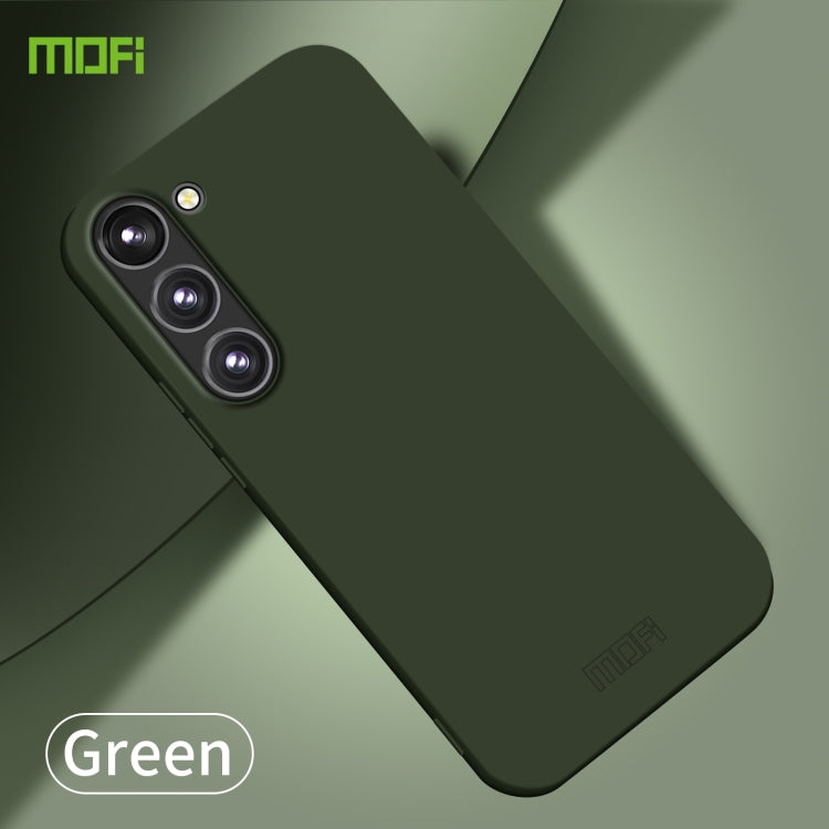 For Samsung Galaxy A34 5G MOFI Qin Series Skin Feel All-inclusive PC Phone Case(Green) - Galaxy Phone Cases by MOFI | Online Shopping South Africa | PMC Jewellery