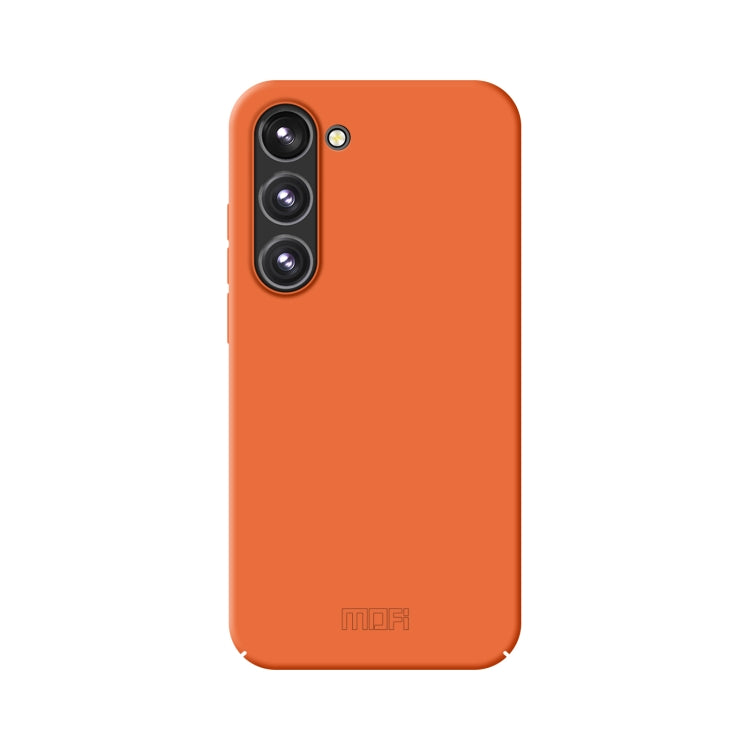 For Samsung Galaxy A54 5G MOFI Qin Series Skin Feel All-inclusive PC Phone Case(Orange) - Galaxy Phone Cases by MOFI | Online Shopping South Africa | PMC Jewellery