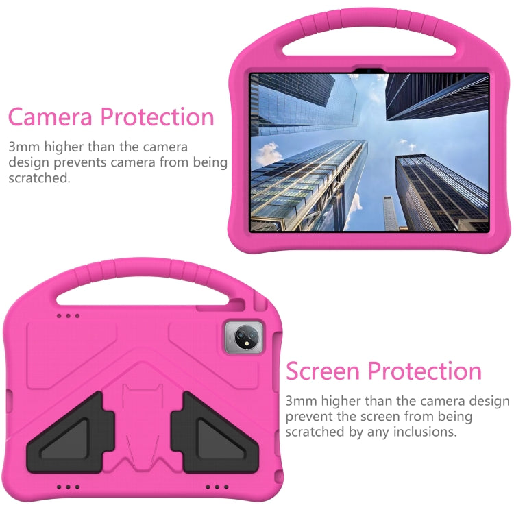 For Teclast M40 Pro 2023 EVA Shockproof Tablet Case with Holder(Rose Red) - Teclast by PMC TechLife | Online Shopping South Africa | PMC TechLife | Buy Now Pay Later Mobicred