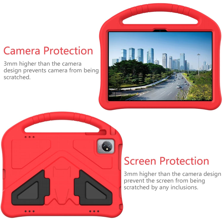 For Blackview Tab 7 WiFi 2022 EVA Shockproof Tablet Case with Holder(Red) - Others by PMC TechLife | Online Shopping South Africa | PMC TechLife