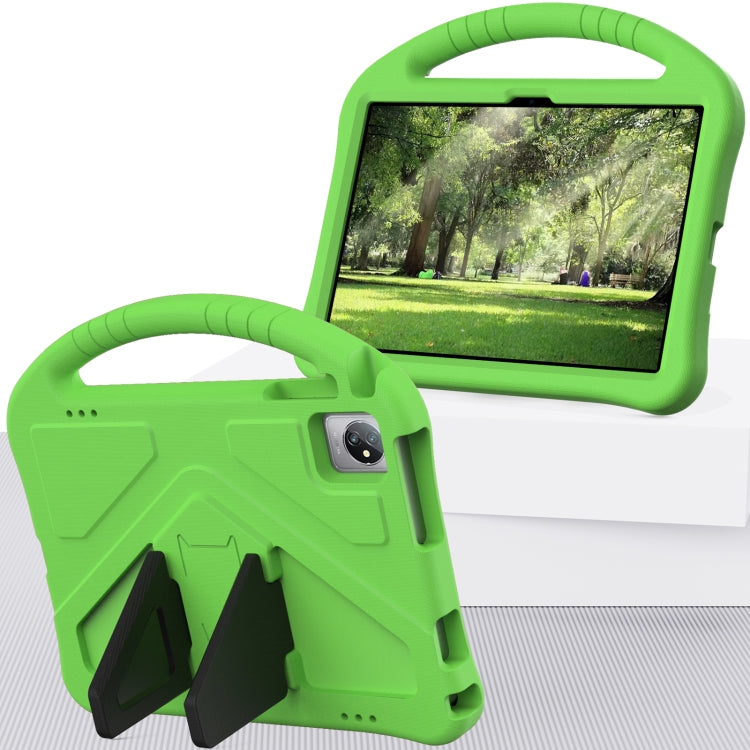 For Blackview OSCAL Pad 60 2022 EVA Shockproof Tablet Case with Holder(Green) - Others by PMC TechLife | Online Shopping South Africa | PMC TechLife | Buy Now Pay Later Mobicred