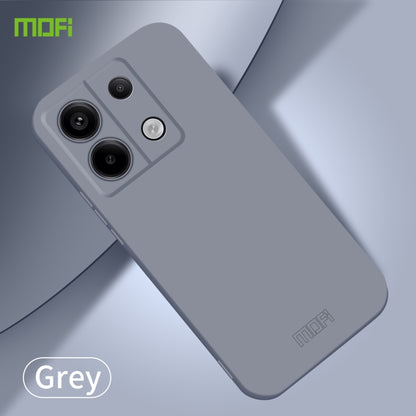 For Xiaomi Redmi Note 13 MOFI Qin Series Skin Feel All-inclusive PC Phone Case(Gray) - Note 13 Cases by MOFI | Online Shopping South Africa | PMC Jewellery