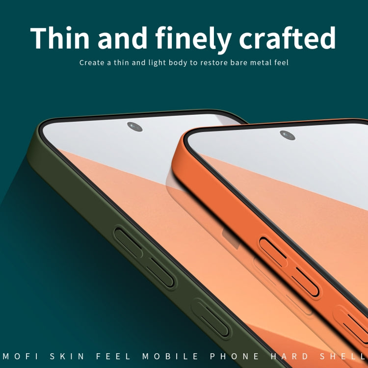 For Xiaomi Redmi Note 13 Pro+ MOFI Qin Series Skin Feel All-inclusive PC Phone Case(Gray) - Note 13 Pro+ Cases by MOFI | Online Shopping South Africa | PMC TechLife