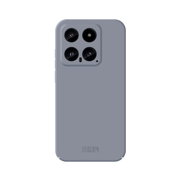 For Xiaomi 14 MOFI Qin Series Skin Feel All-inclusive PC Phone Case(Gray) - 14 Cases by MOFI | Online Shopping South Africa | PMC Jewellery