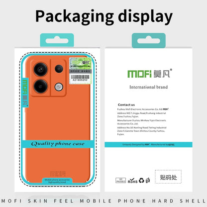 For Xiaomi 14 Ultra MOFI Qin Series Skin Feel All-inclusive PC Phone Case(Orange) - 14 Ultra Cases by MOFI | Online Shopping South Africa | PMC Jewellery