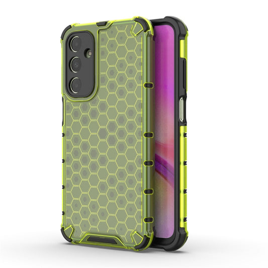 For Samsung Galaxy A25 5G Shockproof Honeycomb Phone Case(Green) - Galaxy Phone Cases by PMC Jewellery | Online Shopping South Africa | PMC Jewellery