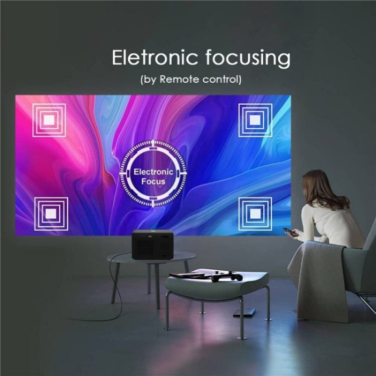Y7 Portable HD Projector Media Player(UK Plug) - LED Projector by PMC TechLife | Online Shopping South Africa | PMC TechLife | Buy Now Pay Later Mobicred