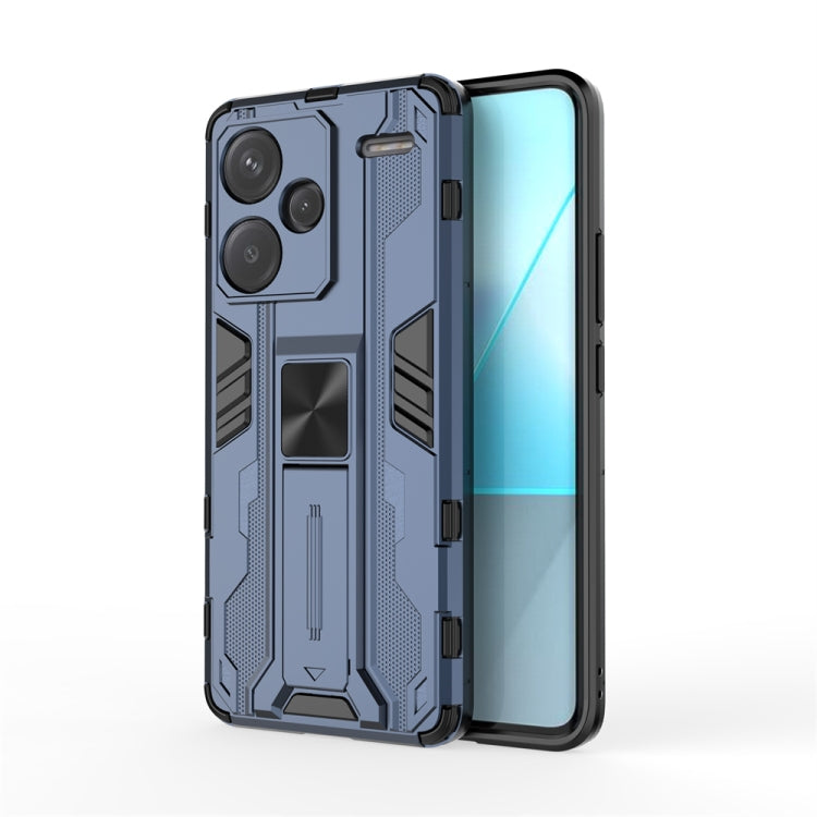 For Redmi Note 13 Pro+ Supersonic Armor PC Hybrid TPU Phone Case(Blue) - free shipping - PMC TechLife - Order now!
