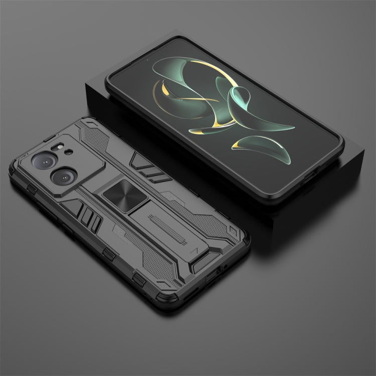 For Xiaomi 13T Supersonic Armor PC Hybrid TPU Phone Case(Black) - Xiaomi Cases by PMC TechLife | Online Shopping South Africa | PMC TechLife | Buy Now Pay Later Mobicred