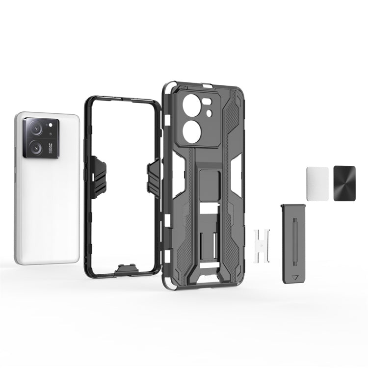 For Xiaomi 13T Pro Supersonic Armor PC Hybrid TPU Phone Case(Green) - Xiaomi Cases by PMC TechLife | Online Shopping South Africa | PMC TechLife | Buy Now Pay Later Mobicred