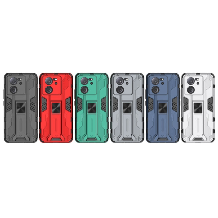 For Xiaomi 13T Pro Supersonic Armor PC Hybrid TPU Phone Case(Green) - Xiaomi Cases by PMC TechLife | Online Shopping South Africa | PMC TechLife | Buy Now Pay Later Mobicred