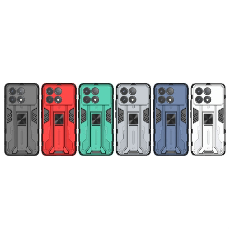 For Redmi K70 Pro Supersonic Armor PC Hybrid TPU Phone Case(Red) - K70 Pro Cases by PMC TechLife | Online Shopping South Africa | PMC TechLife | Buy Now Pay Later Mobicred