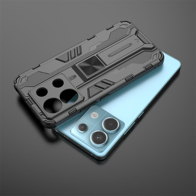 For Xiaomi Poco X6 Supersonic Armor PC Hybrid TPU Phone Case(Red) - Xiaomi Cases by PMC TechLife | Online Shopping South Africa | PMC TechLife | Buy Now Pay Later Mobicred